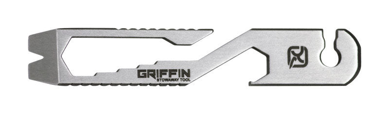 GLENN KLECKER, Klecker Knives Stainless Steel Every Day Carry Theme Stowaway Griffin Tool 2.62 L in.