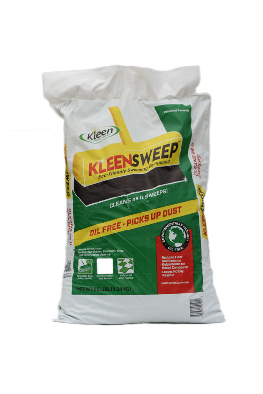 KLEEN PRODUCTS LLC, KleenSweep Sweeping Compound 25 lb