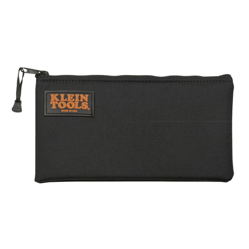 Klein Tools, Klein Tools 0.5 in. W X 7 in. H Ballistic Nylon Padded Zippered Bag Black 1 pc (Pack of 6)