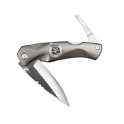 Klein Tools, Klein Tools 10 in. Lockback Pocket Knife Silver 1 pc