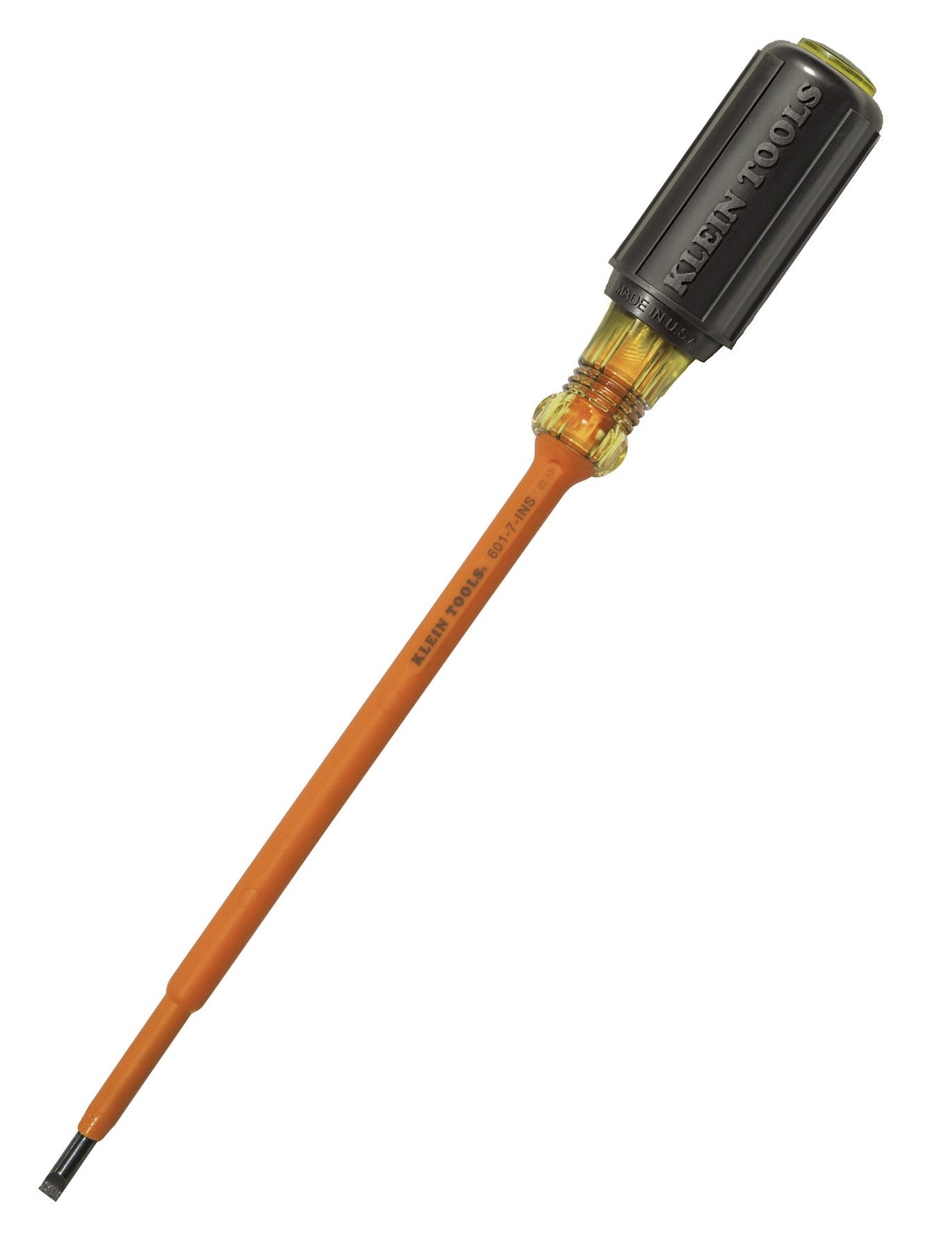 Klein Tools, Klein Tools 3/16 in. X 7 in. L Cabinet Insulated Screwdriver 1 pc