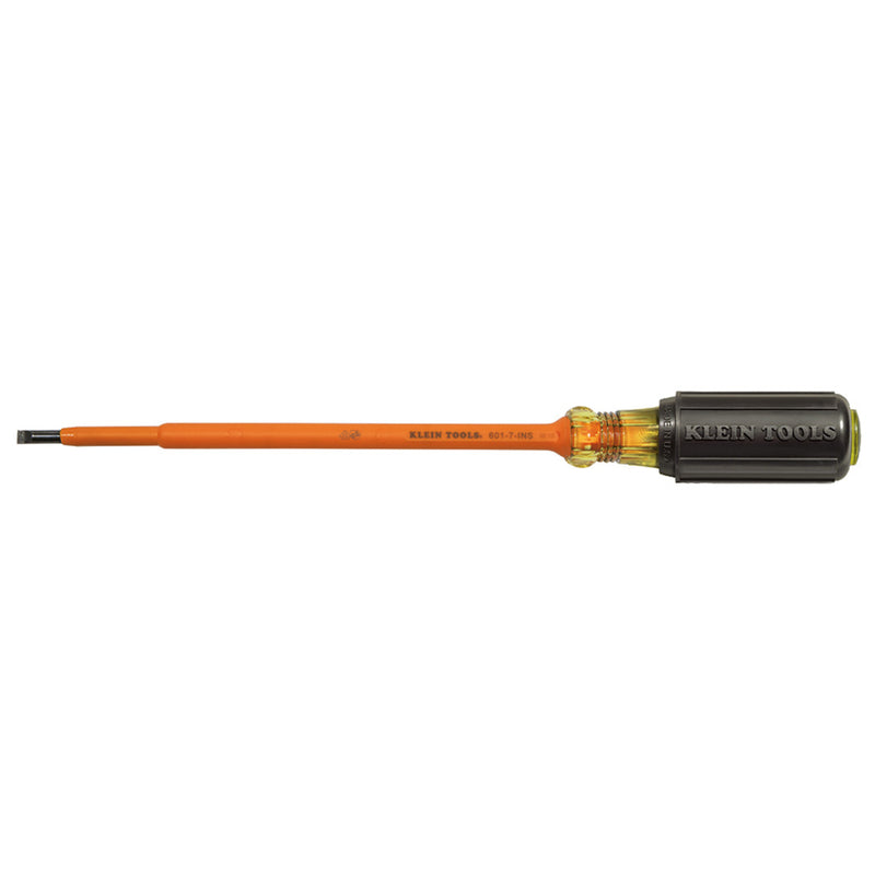 Klein Tools, Klein Tools 3/16 in. X 7 in. L Cabinet Insulated Screwdriver 1 pc