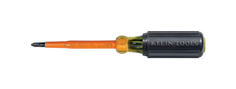 Klein Tools, Klein Tools 4 in. L Insulated Screwdriver 1 pc