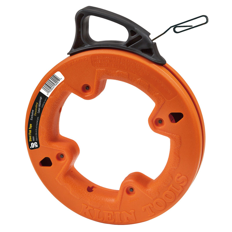 Klein Tools, Klein Tools 56000 25' Orange Steel Fish Tape