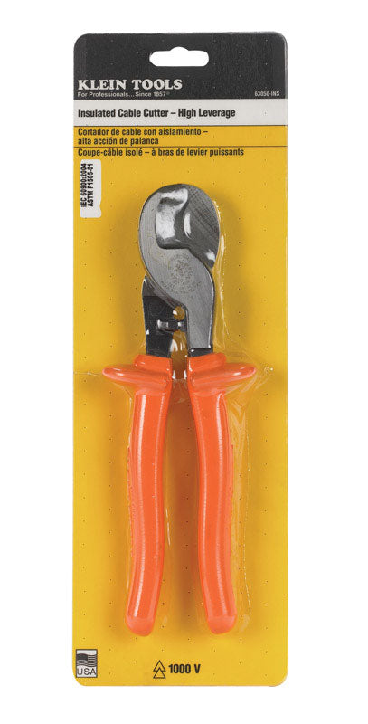 Klein Tools, Klein Tools 9-5/8 in. L Orange Cable Cutter 24 Ga.