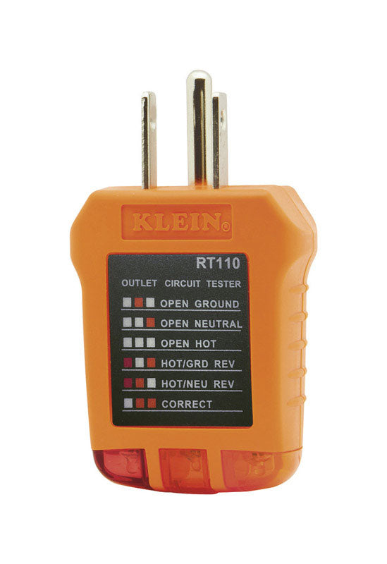 Klein Tools, Klein Tools LED Receptacle Tester 1 pk