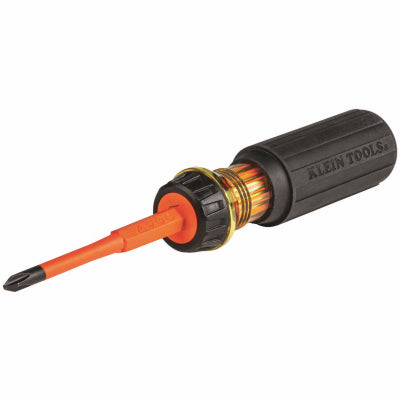 Klein Tools, Klein Tools Phillips/Slotted 2-in-1 Flip-Blade Insulated Screwdriver 8.2 in.