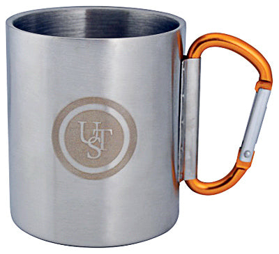 American Outdoor Brands Products Co, Klipp Biner Mug, Silver Stainless Steel (Pack of 4)