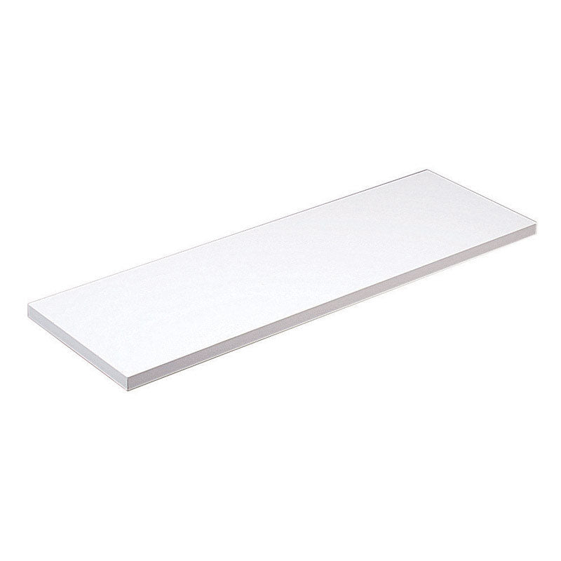 KNAPE & VOGT MFG CO, Knape & Vogt 10 in. H x 10 in. W x 24 in. D White Melatex Laminate/Particle Board Shelf