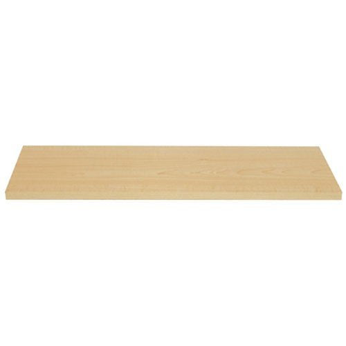 KNAPE & VOGT MFG CO, Knape & Vogt 10 in. H x 10 in. W x 36 in. D Maple Melatex Laminate/Particle Board Shelf