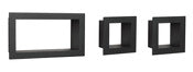 KNAPE & VOGT MFG CO, Knape & Vogt 18 in. H X 10 in. W X 4.5 in. D Black Wood Shelf Kit