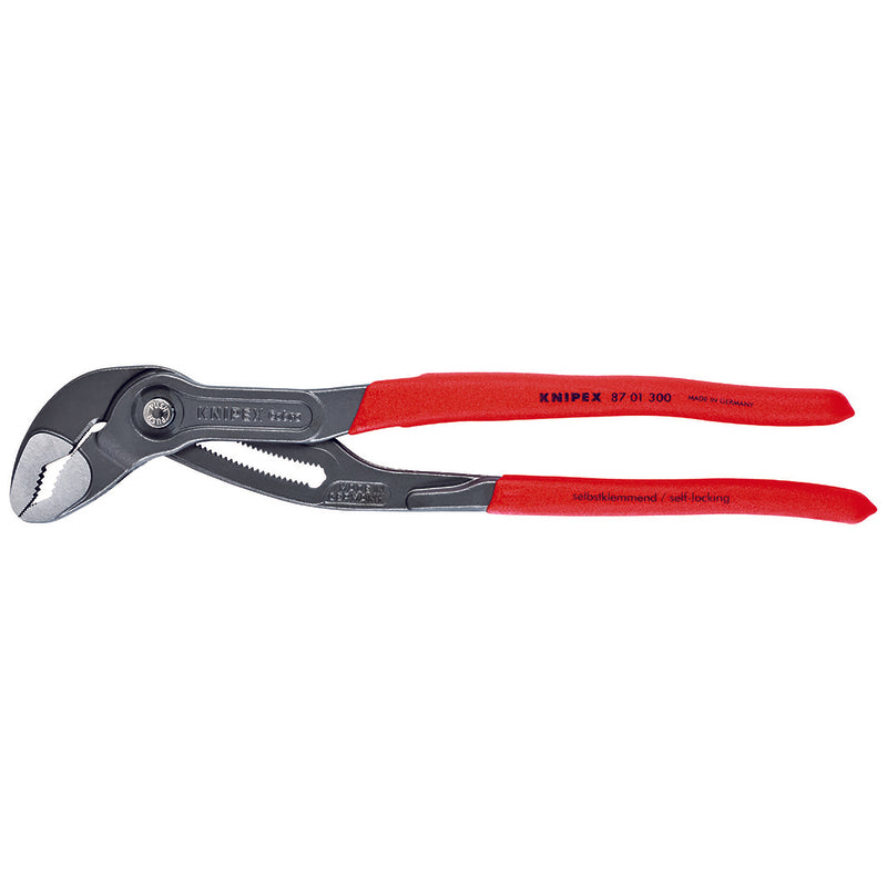 KNIPEX TOOLS LP, Knipex Cobra 12 in. Chrome Vanadium Steel Water Pump Pliers Red 1 pk