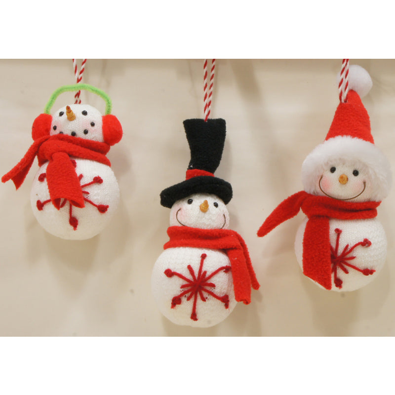 Sienna, Knit Snowmen Lights 6ct