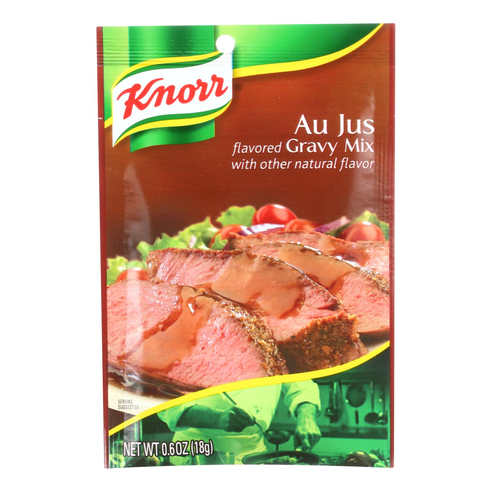 Knorr, Knorr Gravy Mix - Au Jus - .6 oz - Case of 12 (Pack of 12)