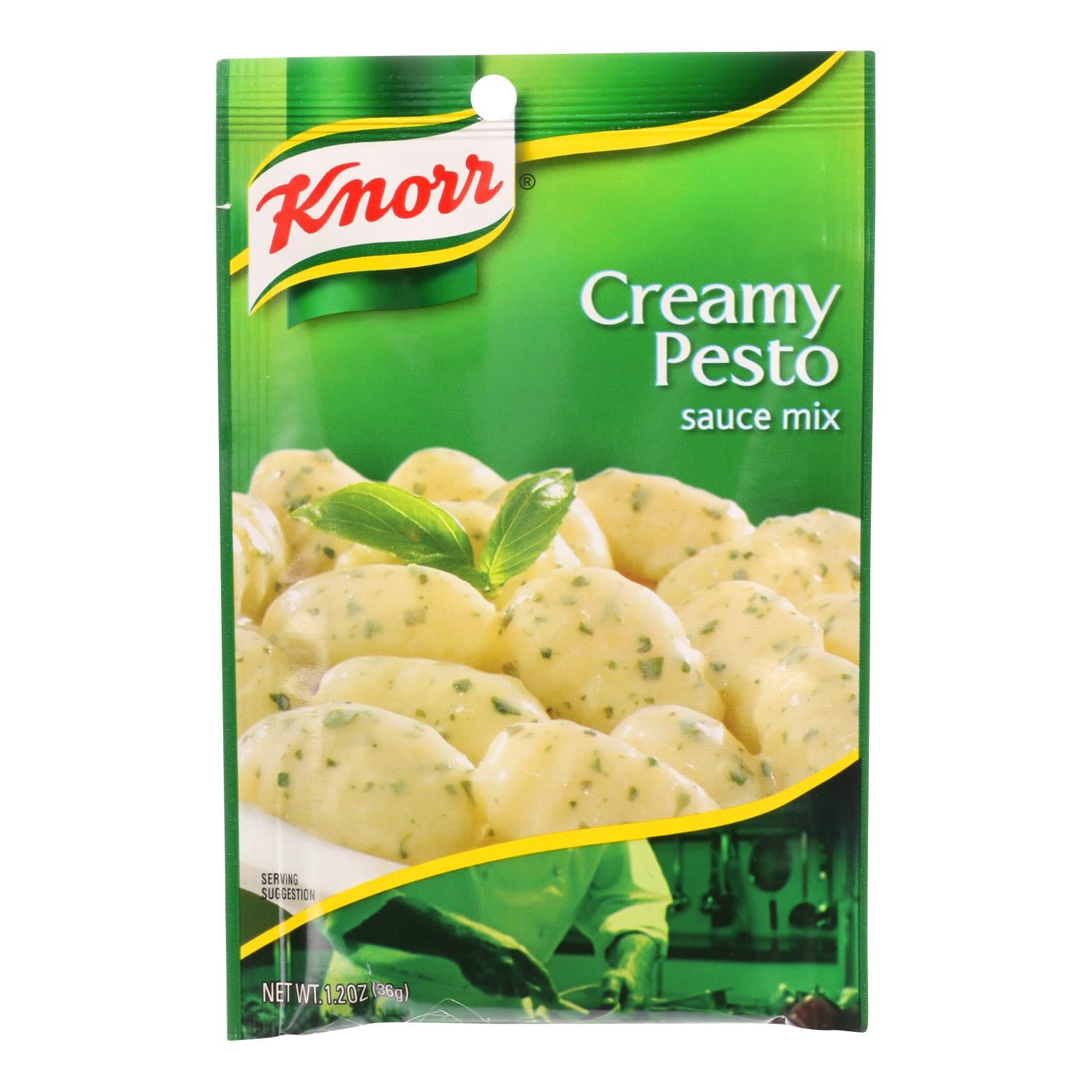 Knorr, Knorr Sauce Mix - Creamy Pesto - 1.2 oz - Case of 12 (Pack of 12)