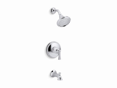 KOHLER CO, Kohler 1-Handle Polished Chrome Tub and Shower Faucet