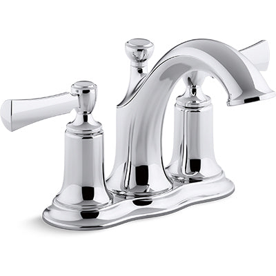 KOHLER CO, Kohler Brushed Nickel Bathroom Faucet 4 in.