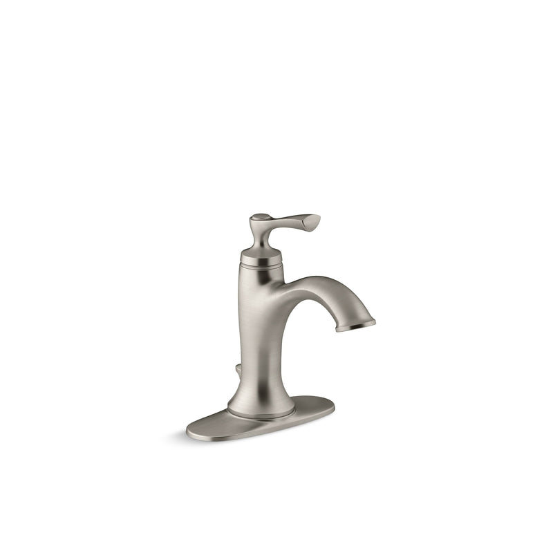 KOHLER CO, Kohler Brushed Nickel Bathroom Faucet 4 in.