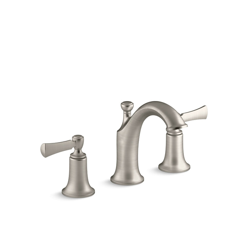 KOHLER CO, Kohler Brushed Nickel Bathroom Faucet 8 in.