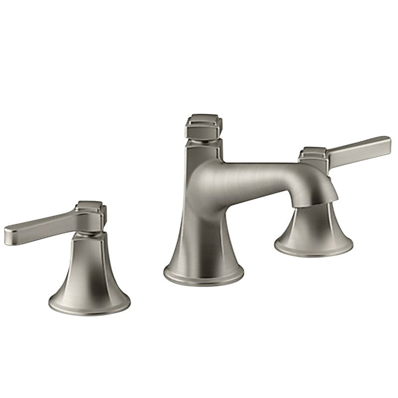 KOHLER CO, Kohler Brushed Nickel Widespread Bathroom Sink Faucet 8-16 in.