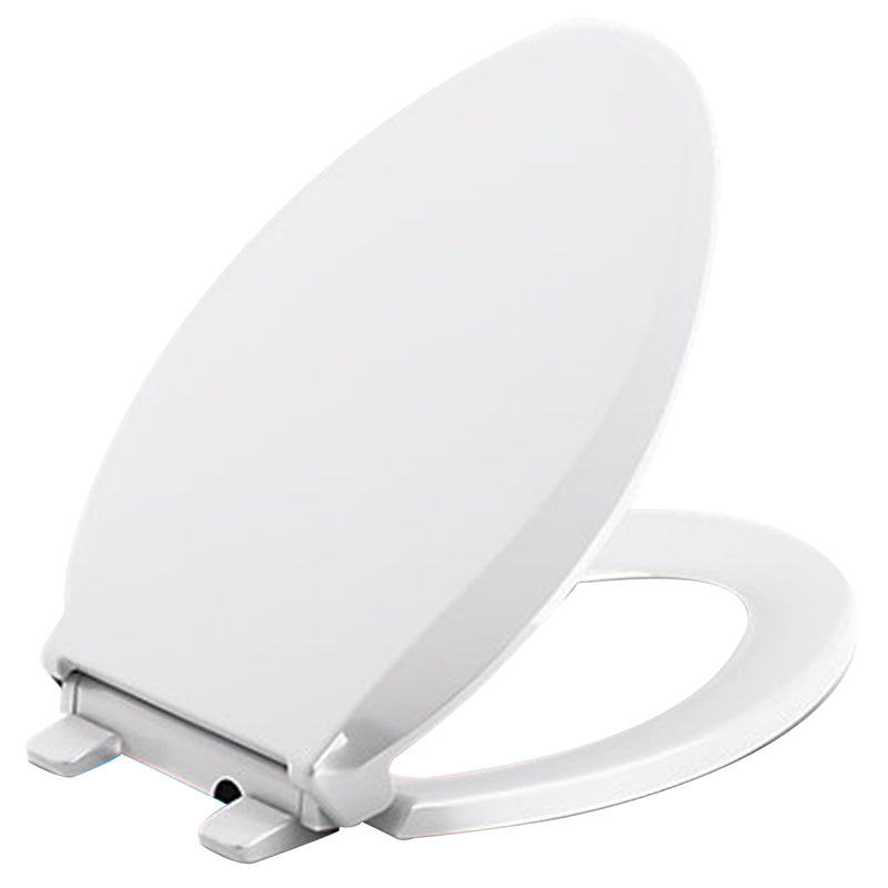 KOHLER CO, Kohler Cachet Slow Close Elongated White Night Light Toilet Seat