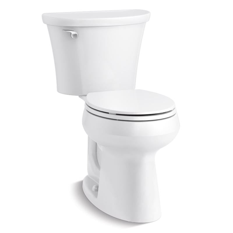 KOHLER CO, Kohler Cavata ADA Compliant 1.28 gal White Round Complete Toilet