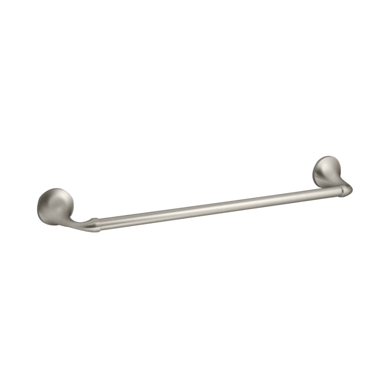 KOHLER CO, Kohler Elliston Brushed Nickel Silver Towel Bar 18 in. L Metal