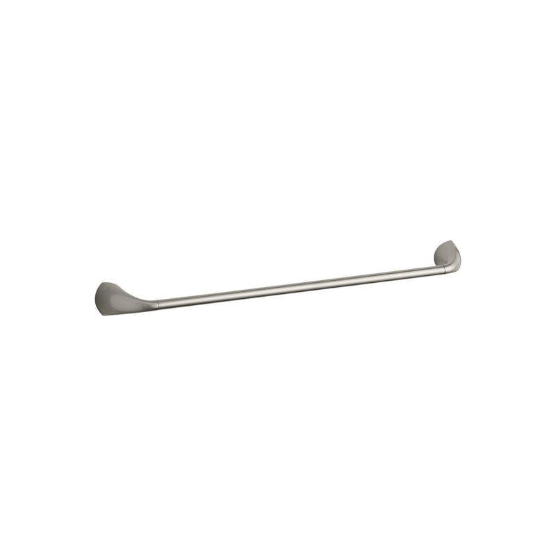 Kohler, Kohler Mistos Brushed Nickel Silver Towel Bar 24 in. L Metal