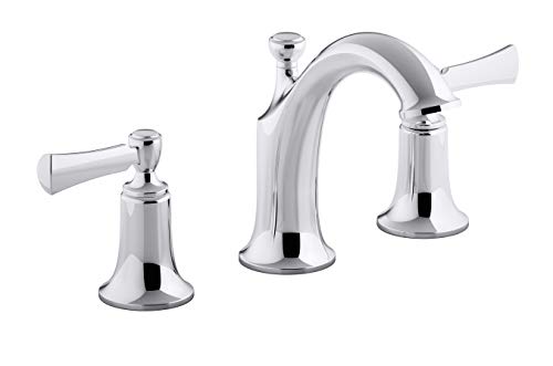 KOHLER CO, Kohler Polished Chrome Bathroom Faucet 8 in.