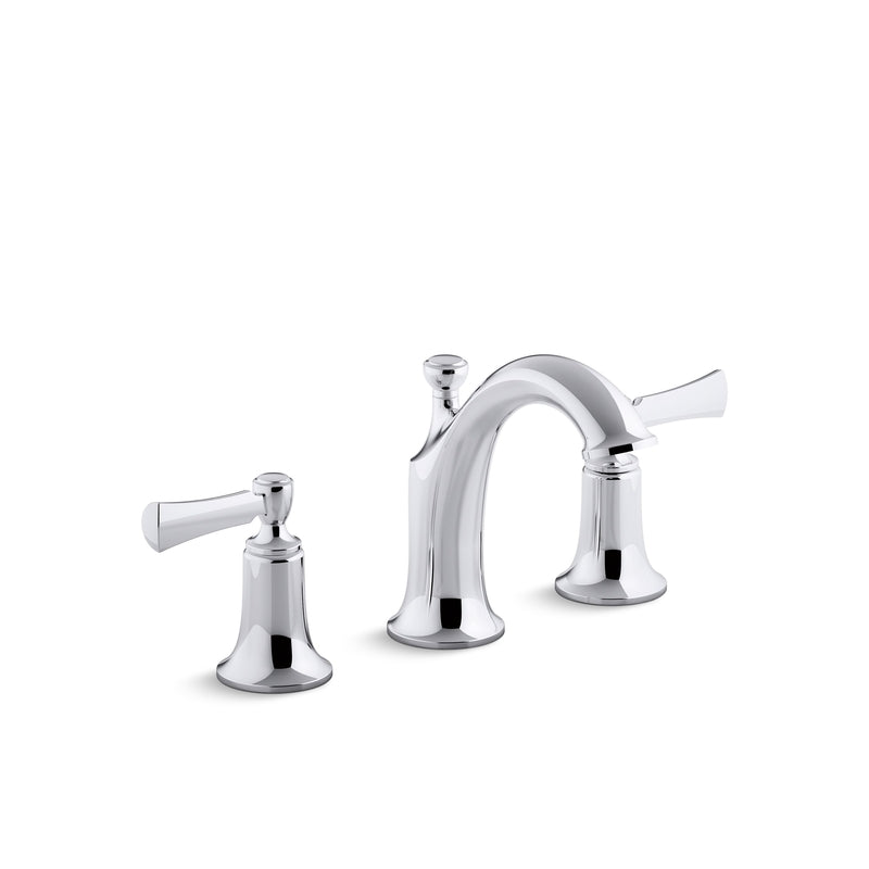 KOHLER CO, Kohler Polished Chrome Bathroom Faucet 8 in.