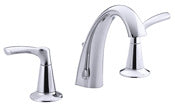 Sterling International Inc, Kohler R37026-4d1-Cp 8 - 16 Polished Chrome Mistos Two Handle Widespread Lavatory Faucet