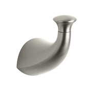 Sterling International Inc, Kohler R37055-Bn 3-3/8 X 2-1/8 Brushed Nickel Mistos Robe Hook