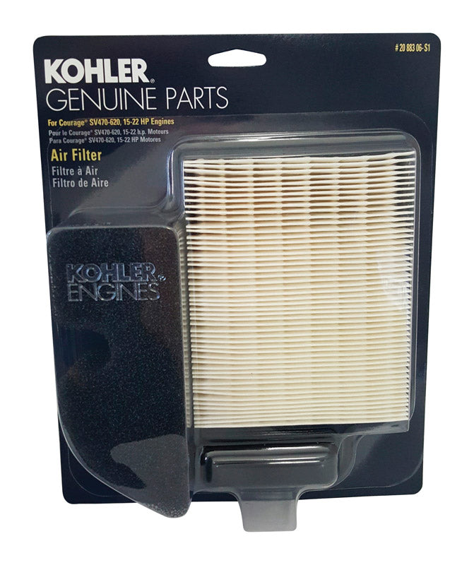 MEDART INC, Kohler Small Engine Air Filter For Courage Single SV470-620