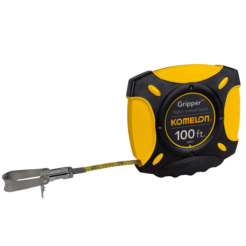 KOMELON USA CORP, Komelon 100 ft. L X 3/8 in. W Long Tape Measure 1 pk