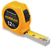 KOMELON USA CORP, Komelon 12 ft. L X 5/8 in. W Tape Measure 1 pk