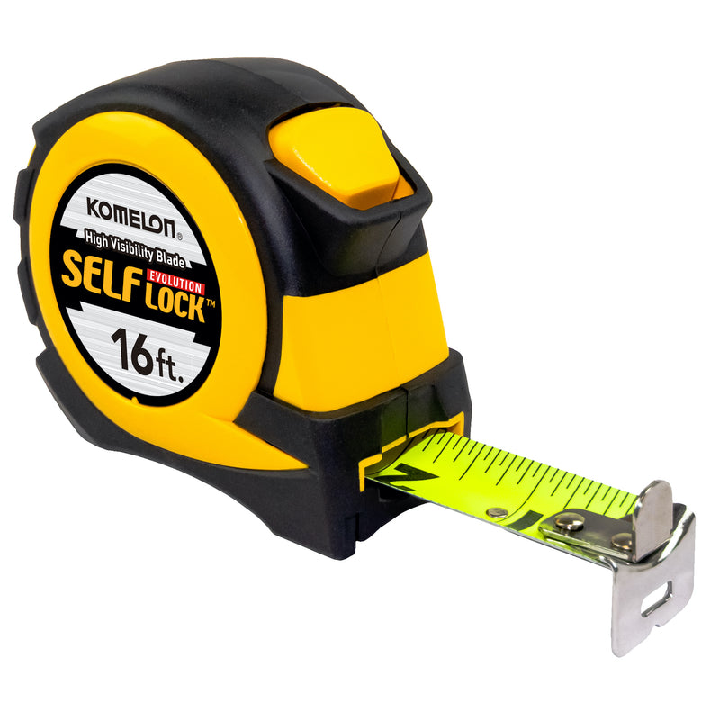 KOMELON USA CORP, Komelon 16 ft. L X 1 in. W Auto Lock Tape Measure