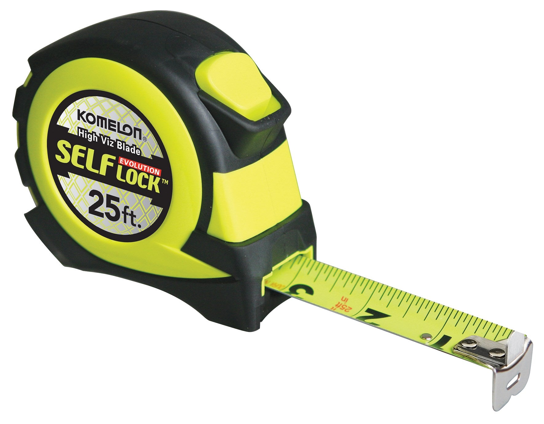 KOMELON USA CORP, Komelon 25 ft. L X 1 in. W Auto Lock Tape Measure