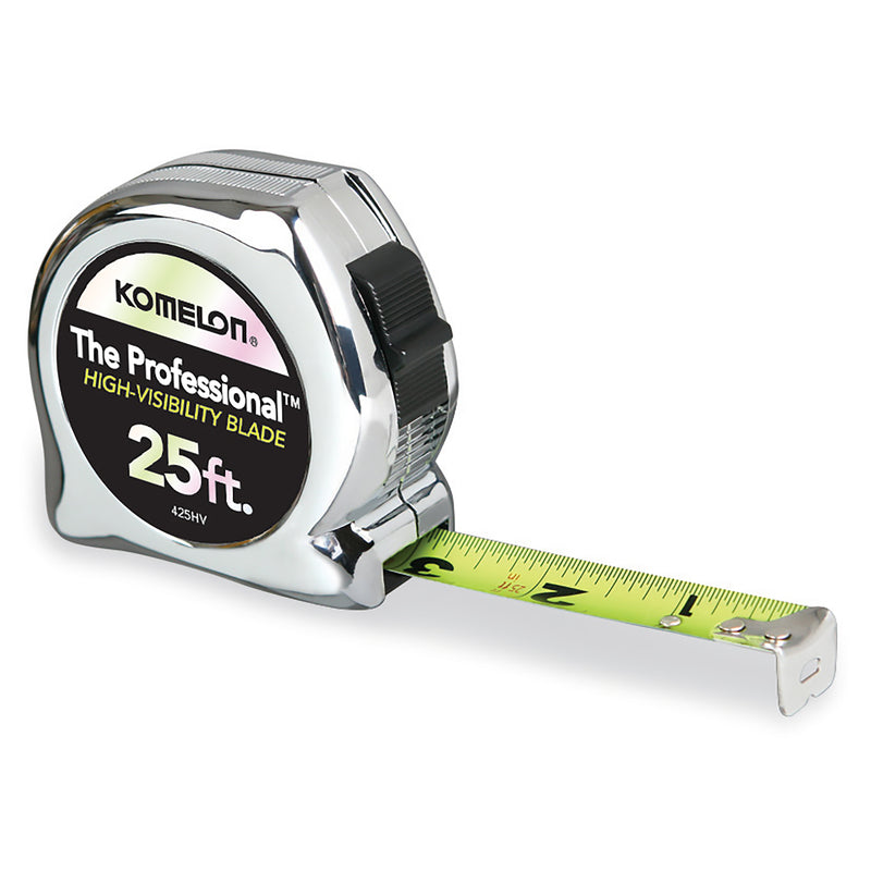 KOMELON USA CORP, Komelon 25 ft. L X 1 in. W Tape Measure 1 pk