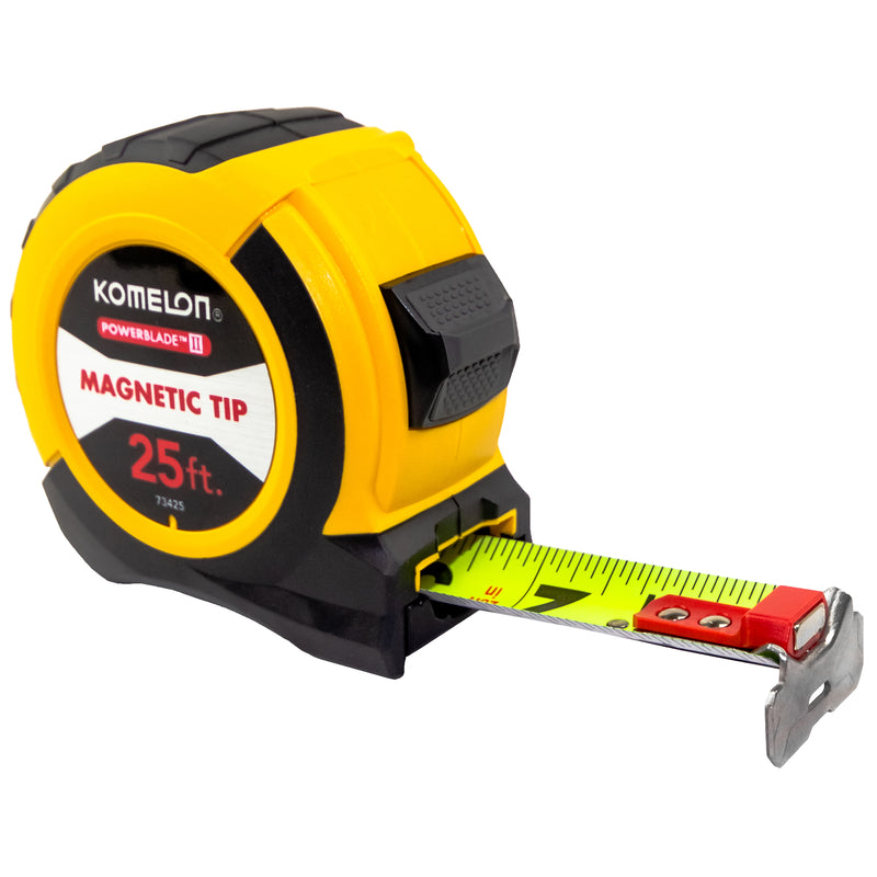 KOMELON USA CORP, Komelon 25 ft. L X 1.06 in. W Magnetic Tape Measure 1 pk