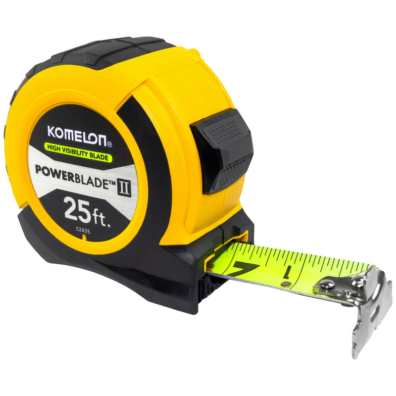 KOMELON USA CORP, Komelon PowerBlade II 25 ft. L X 1.06 in. W Tape Measure 1 pk