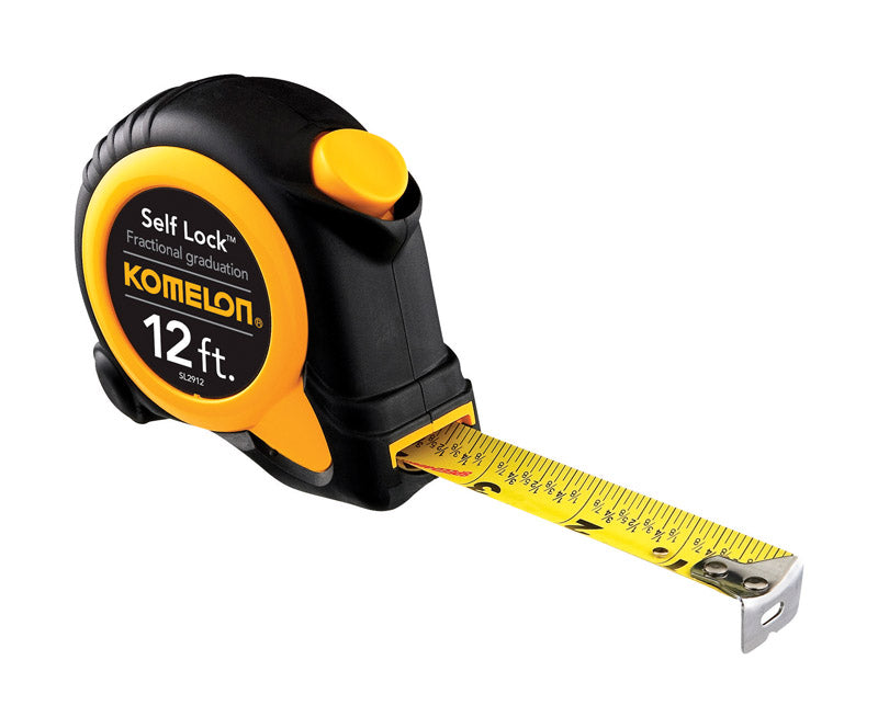 KOMELON USA CORP, Komelon Self Lock Speed Mark 12 ft. L X 0.63 in.   W Tape Measure (Pack of 4)