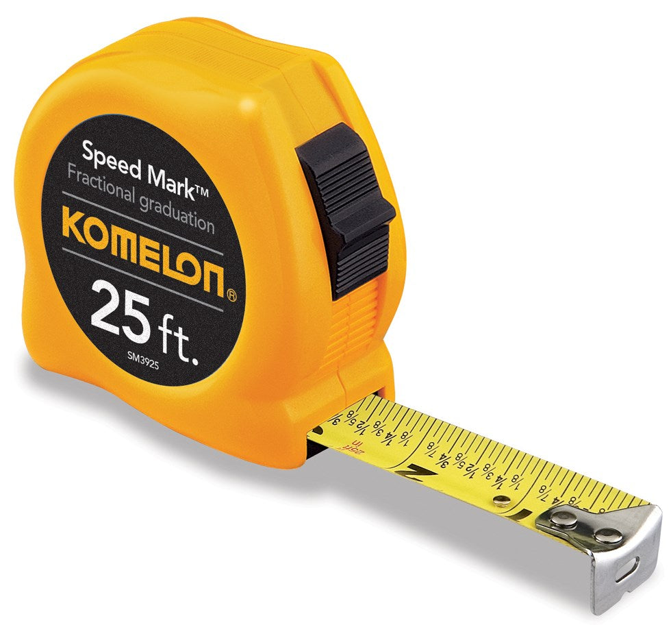 KOMELON USA CORP, Komelon Speed Mark 25 ft. L X 1 in. W Tape Measure 1 pk