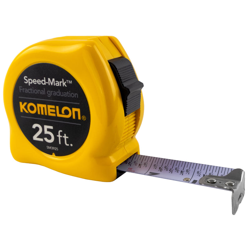 KOMELON USA CORP, Komelon Speed Mark 25 ft. L X 1 in. W Tape Measure 1 pk