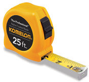 Komelon USA, Komelon USA 4925 25' X 1" Yellow Power Tape Measure