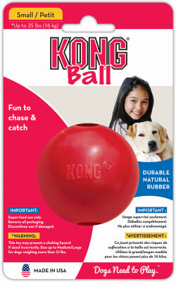 Phillips Pet Food Supply, Kong 4"RED Ball Dog Toy