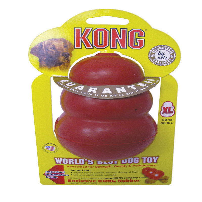 BOSS PET PRODUCTS INC, Kong Red Rubber Chew Dog Toy Extra Large 1 pk