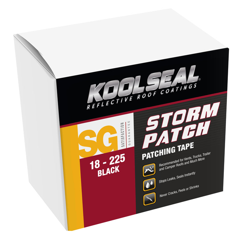 KST COATINGS, LLC, Kool Seal Black Butyls and EPDM rubber Storm Patch Tape