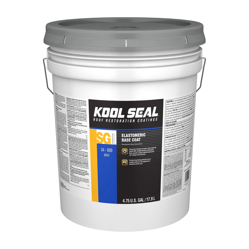 THE SHERWIN-WILLIAMS COMPANY, Kool Seal Gray Acrylic Roof Coating 5 gal