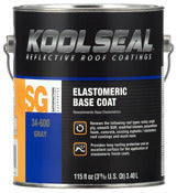 Kst Coating, Kool Seal KS0034600-16 1 Gallon Gray Elastomeric Base Coat (Pack of 4)