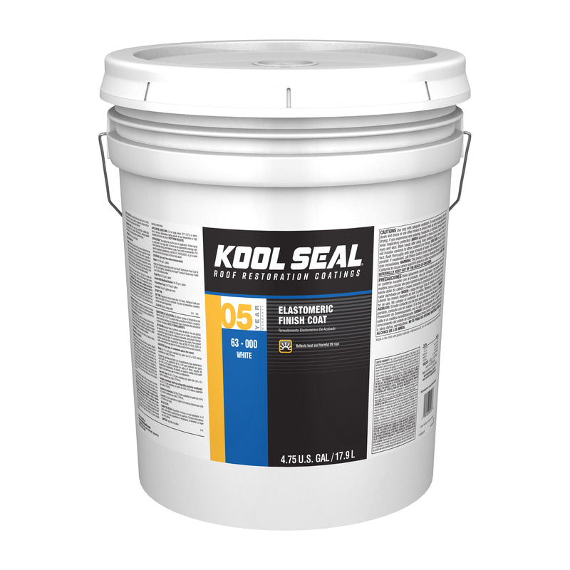 THE SHERWIN-WILLIAMS COMPANY, Kool Seal White Acrylic Roof Coating 5 gal